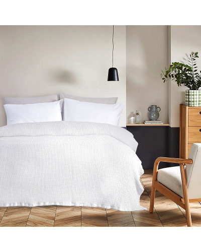 Покривало Lotus Home - Bellia off white молочно-білий 160*200