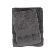 Рушник махровий Lotus Home - Pearl графіт 50*90