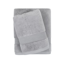 Рушник махровий Lotus Home - Pearl сірий 50*90