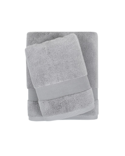 Рушник махровий Lotus Home - Pearl сірий 50*90