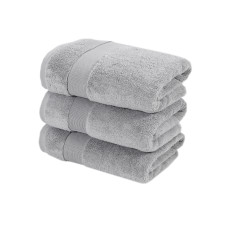 Рушник махровий Lotus Home - Pearl сірий 50*90