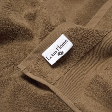 Рушник махровий Lotus Home - Pearl кавовий 90*150