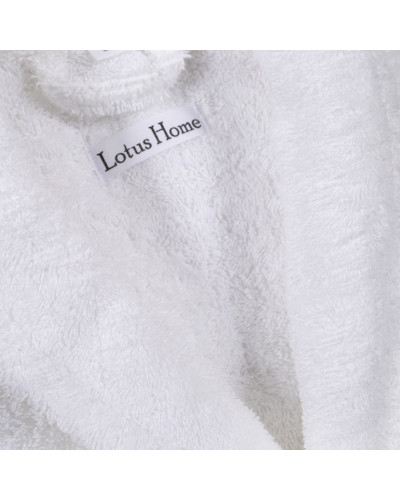 Халат махровий Lotus Home - Basic Soft білий M