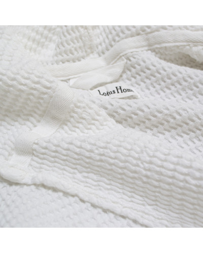 Халат Lotus Home - Rius off white молочний S/M