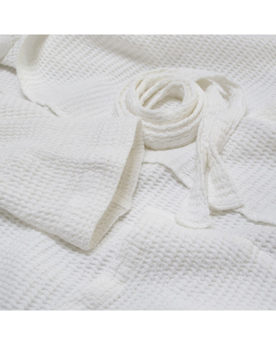 Халат Lotus Home - Rius off white молочний L/XL