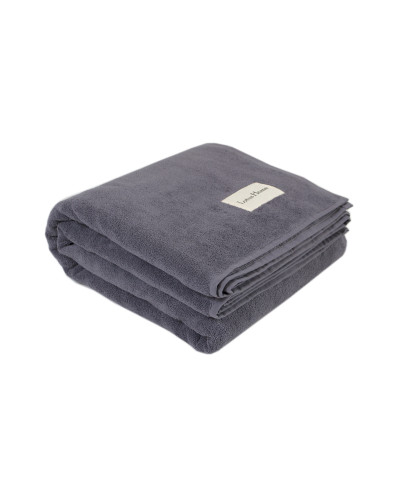 Покривало (простирадло) Lotus Home - Premium Microcotton Antrasit 160*210