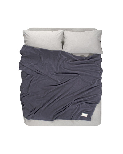 Покривало (простирадло) Lotus Home - Premium Microcotton Antrasit 160*210