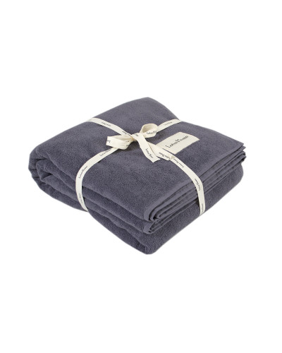 Покривало (простирадло) Lotus Home - Premium Microcotton Antrasit 160*210