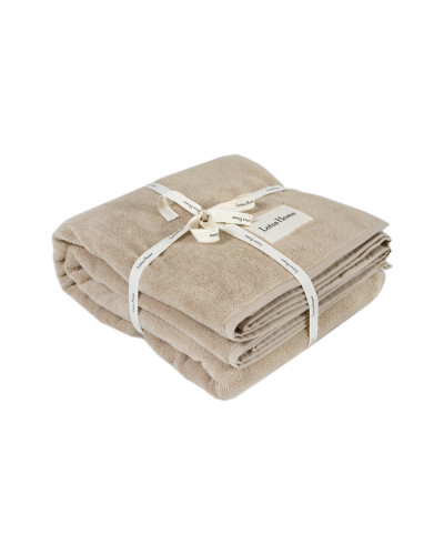 Покривало (простирадло) Lotus Home - Premium Microcotton Kahve 160*210