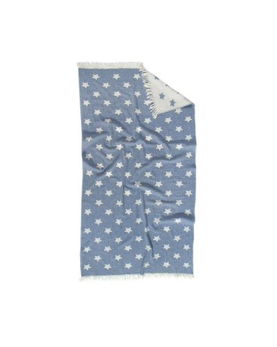 Рушник Lotus Home Pestemal - Star 90*160 denim денім