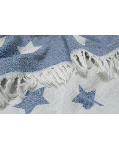 Рушник Lotus Home Pestemal - Star 90*160 denim денім