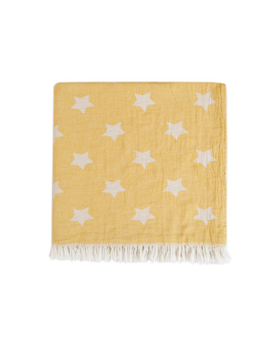 Рушник Lotus Home Pestemal - Star 90*160 saffron жовтий