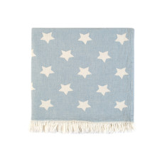 Рушник Lotus Home Pestemal - Star 90*160 teal блакитний