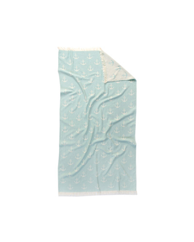 Рушник Lotus Home Pestemal - Anchor 90*160 mint ментоловий