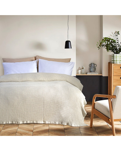 Покривало Lotus Home - Bellia bej бежевий 200*220