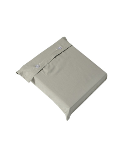 Постільна білизна сатин premium Lotus Home - Dakota Modern хакі полуторний