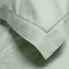 Постільна білизна сатин premium Lotus Home - Dakota Modern ментоловий полуторний