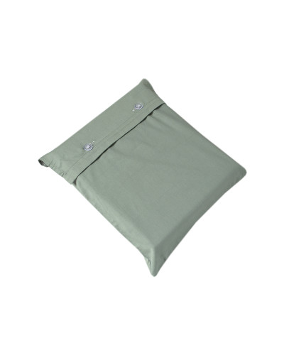 Постільна білизна сатин premium Lotus Home - Dakota Modern оливковий сімейний