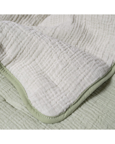 Покривало Lotus Home - Limas muslin roseda-sand dollar 245*245