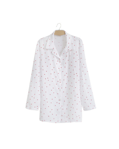 Піжама жіноча Lotus Home - Molly Heart muslin S/M