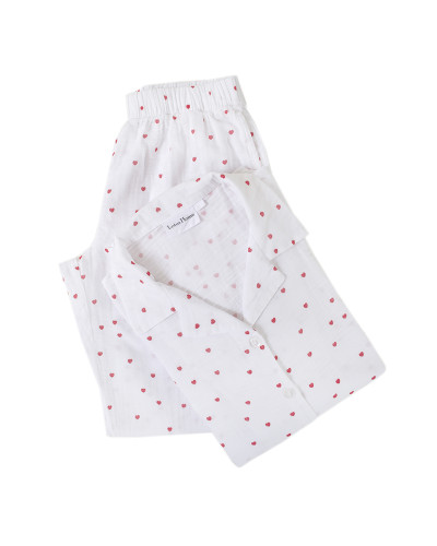 Піжама жіноча Lotus Home - Molly Heart muslin S/M