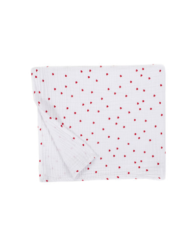 Рушник Lotus Home - Molly Heart muslin 90*150
