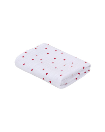 Рушник Lotus Home - Molly Heart muslin 90*150