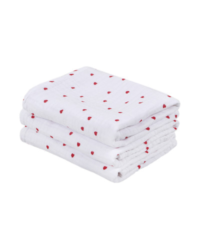 Рушник Lotus Home - Molly Heart muslin 90*150