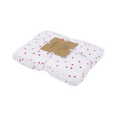 Покривало (простирадло) muslin Lotus Home - Molly Heart 160*220