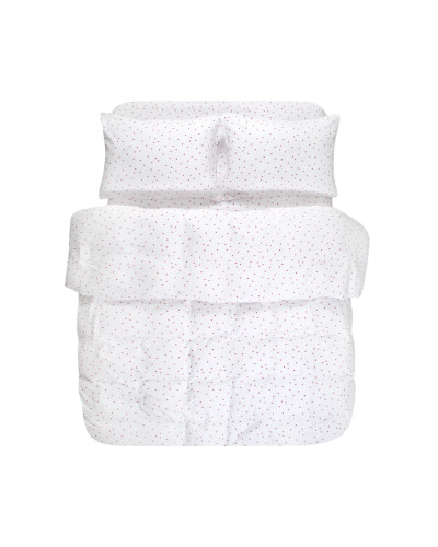 Постільна білизна muslin Lotus Home - Molly Heart євро