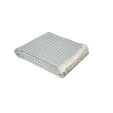 Покривало Lotus Home - Checked Gingham зелений 190*225