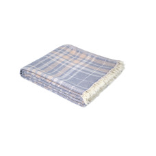 Покривало Lotus Home - Checked Caledonia блакитний 190*225