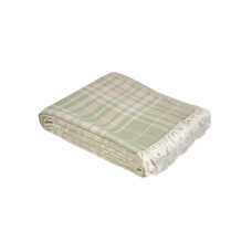 Покривало Lotus Home - Checked Caledonia м'ятний 190*225