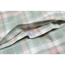 Постільна білизна Lotus Home - Checked Caledonia м'ятний євро