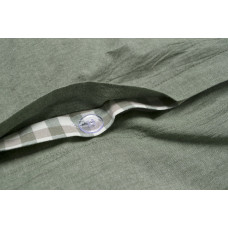 Постільна білизна Lotus Home - Checked Gingham оливковий сімейний