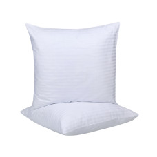 Наволочки Lotus Готель - Сатин Страйп 1*1 білий Туреччина 45*45 (2 од.)