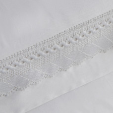 Постільна білизна Dantela Vita сатин з мереживом - Palazzo євро