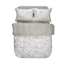 Постільна білизна сатин Lotus Home - Wesiya оливковий євро