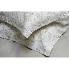 Постільна білизна сатин Lotus Home - Wesiya оливковий євро