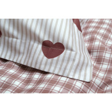 Постільна білизна сатин Lotus Home - Me & You полуторний