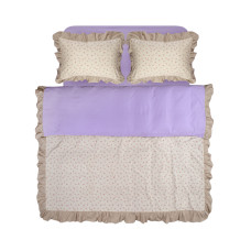 Постільна білизна сатин Lotus Home - Veronika полуторний