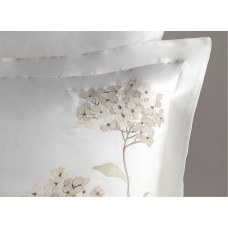 Постільна білизна Dantela Vita сатин з вишивкою - Lavinya bej бежевий євро