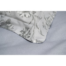 Постільна білизна сатин Lotus Home - Wesiya сірий сімейний