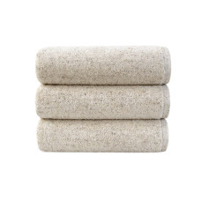 Рушник махровий Lotus Home - Organic natural бежевий 50*90