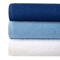 Набір рушників Lotus Home - Basic синій/блакитний/білий 30*50 (3од.)