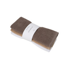 Набір рушників Lotus Home - Basic коричневий/кавовий/білий 30*50 (3од.)