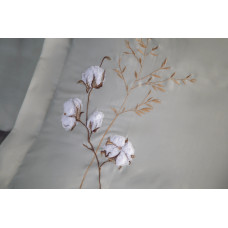 Постільна білизна Dantela Vita сатин з вишивкою - Moneda mint ментоловий євро