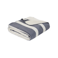 Плед Lotus Home - Infinity Stripe сірий 200*220