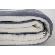 Плед Lotus Home - Infinity Stripe сірий 200*220