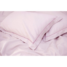 Постільна білизна сатин premium Lotus Home - Dakota Modern рожевий євро